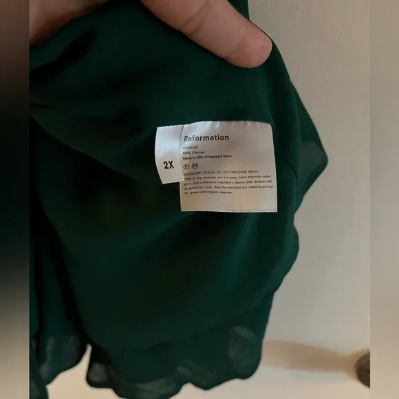 Reformation Monica Wrap Dress - Picture 5 of 7